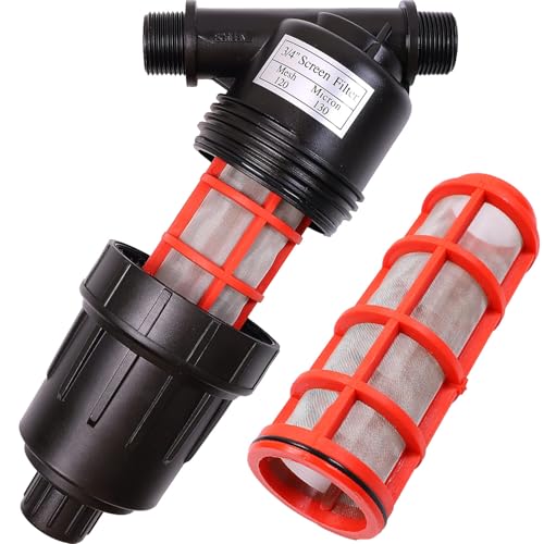 Mamuth Wild Nature Wasserfilter Siebfilter Filter für Gartenschlauch Netz, Scheibe für Tropfrohr Wasserfilter Brunnenfilter Maschenfilter Maschenfilter 120 Maschen Zwei 3/4" Außengewinde Mamuth Wild Nature Wasserfilter Siebfilter Filter für Gartenschlauch Netz, Scheibe für Tropfrohr Wasserfilter Brunnenfilter Maschenfilter Maschenfilter 120 Maschen Zwei 3/4" Außengewinde von Mamuth Wild Nature