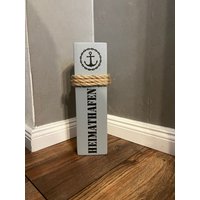 Manapal Heimathafen Maritime Deko Dekosäule Poller Holz Anker Stele Dalben Gartendeko Maritim Tischdeko Manapal Heimathafen Maritime Deko Dekosäule Poller Holz Anker Stele Dalben Gartendeko Maritim Tischdeko von Manapal
