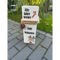 Weihnachtsdeko Poller Christkind Säule Engel Weihnachten Kerzen Advent Xmas Balken Christmas Kanthölzer Manapal Maritime Deko Adventslicht von Manapal