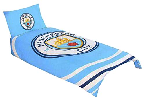Bettbezug und Kissenbezug, Manchester City FC, für Einzelbetten von Manchester City FC