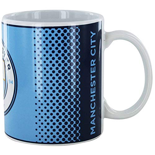 Keramiktasse mit Manchester City Wappen, 325 ml von Manchester City FC