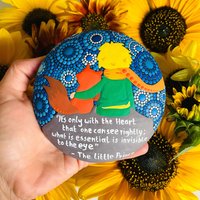 Fuchs Und Junge - Handbemalter Mandala Meditation Handarbeit Dekorativ Dot Art Fuchs Und Junge - Handbemalter Mandala Meditation Handarbeit Dekorativ Dot Art von MandalaDotShop