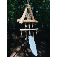 Hippie Traumfänger Aus Holz von MandalaEarth