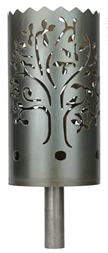 Lebensbaum Fackel – Set mit Stiel und Brennmitteln von Mandelu