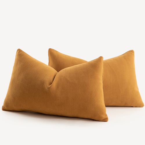 Mandioo 2er Set Kissenbezug 40x80 cm Ingwer Chenille Kissenbezüge weich Gemütlich langlebig modern Zierkissenbezug Dekokissen Kissenhülle für Sofa Wohnzimmer Schlafzimmer Mandioo 2er Set Kissenbezug 40x80 cm Ingwer Chenille Kissenbezüge weich Gemütlich langlebig modern Zierkissenbezug Dekokissen Kissenhülle für Sofa Wohnzimmer Schlafzimmer von Mandioo