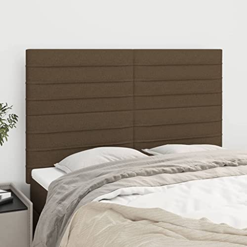 Dunkelbraunes Kopfteil 4er Set, verstellbar, 72x5x78/88 cm Stoff, Robustes Wandpolster für Bettrahmen, atmungsaktiv, langlebig, Schlafzimmer Dunkelbraunes Kopfteil 4er Set, verstellbar, 72x5x78/88 cm Stoff, Robustes Wandpolster für Bettrahmen, atmungsaktiv, langlebig, Schlafzimmer von Mandloder