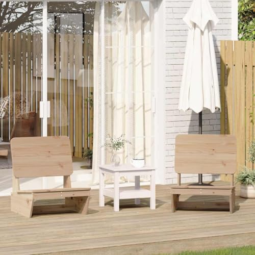 Gartenstühle 2er Set aus massivem Kiefernholz, unbehandelt, 60x64x70,5 cm, stabile Outdoor Möbel für Garten und Terrasse, langlebige Stühle für entspannte Freizeit Gartenstühle 2er Set aus massivem Kiefernholz, unbehandelt, 60x64x70,5 cm, stabile Outdoor Möbel für Garten und Terrasse, langlebige Stühle für entspannte Freizeit von Mandloder