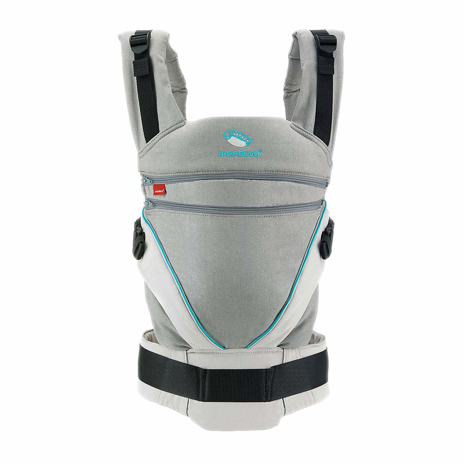B-Ware Manduca Babytrage Xt Für Neugeborene & Kinder Cotton Grey Ocean B-Ware Manduca Babytrage Xt Für Neugeborene & Kinder Cotton Grey Ocean von Manduca