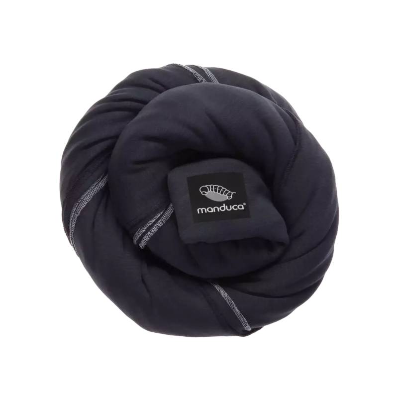 B-Ware Manduca Sling Black Tragesysteme Tragetücher Babytrage Sling Black von Manduca