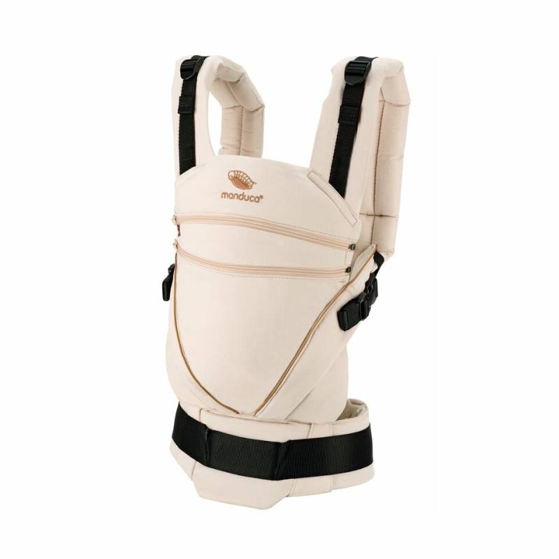B-Ware Manduca Xt Cotton Babytrage Kindertrage Rückentrage Hüfttrage Denimpowder Toffee von Manduca