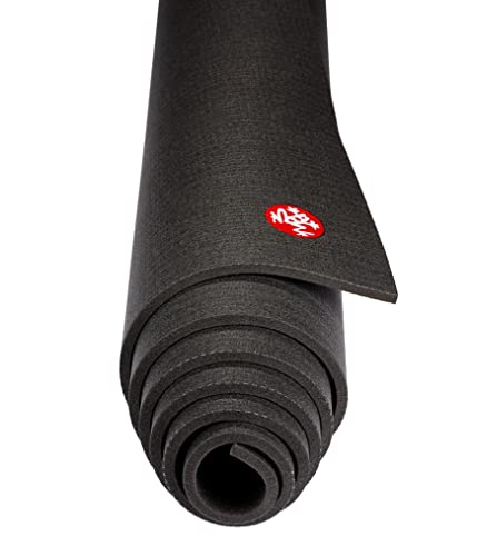 Manduka PRO Black Yogamatte - Schwarz (71x26x0,25) von Manduka