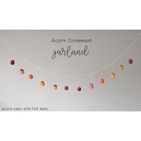 Eichelgirlande Filz-Woll-Eicheln von MandysFavoriteThings