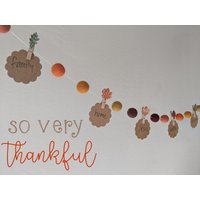 Thanksgiving Nachrichten Girlande Dankbare Karten Und Clips, Fotoanzeige, Bilderanzeige von MandysFavoriteThings