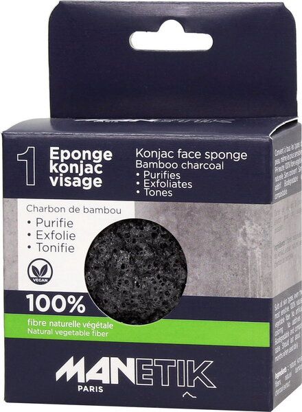 Manetik Bamboo Charcoal Konjac Schwamm von Manetik