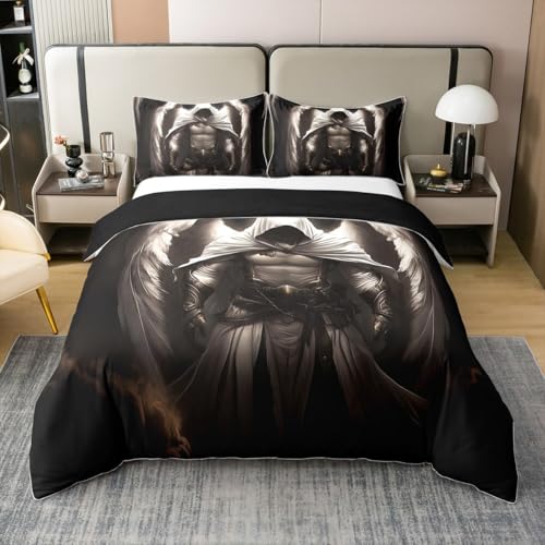 Manfei 3D Engel 100% Baumwolle s Größe,Christliche Bibelverse Bettwäsche Sets Kinder Teens Erwachsene Mysteriöse Troster Abdeckung Bibelverse Theme Quilt Abdeckung,1 Kissenbezug Manfei 3D Engel 100% Baumwolle s Größe,Christliche Bibelverse Bettwäsche Sets Kinder Teens Erwachsene Mysteriöse Troster Abdeckung Bibelverse Theme Quilt Abdeckung,1 Kissenbezug von Manfei