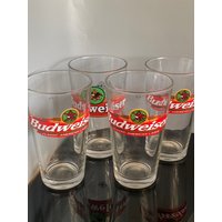 Budweiser Classic American Lager Bier Gläser von MangilaraTreasures