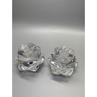 Gorham Kristall Kerzenhalter von MangilaraTreasures