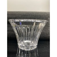 Signierter Kristall Kerzenhalter Von Orrefors Sweden von MangilaraTreasures