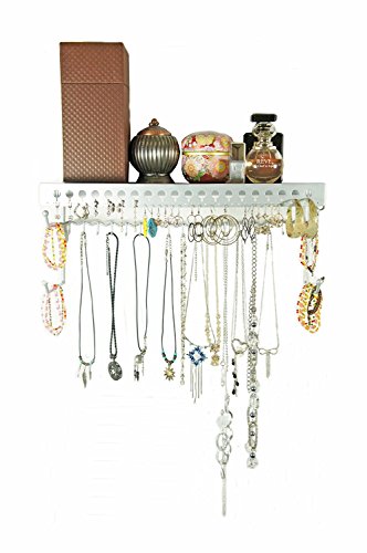 Mango Steam Schmuck-Organizer/Wand-Regal (43 cm), Silber von Mango Steam