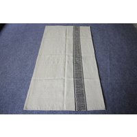 Handgemachter Kelim Teppich, 3X7 Akzent Flur Natürliche Dhurrie Größe 102 cm X 206/3.3 F T 6.8 Ft von MangolArts