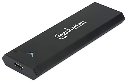 Manhattan 130530 Box Outdoor USB 3.2 SSD SATA M.2 NVMe Schwarz von Manhattan