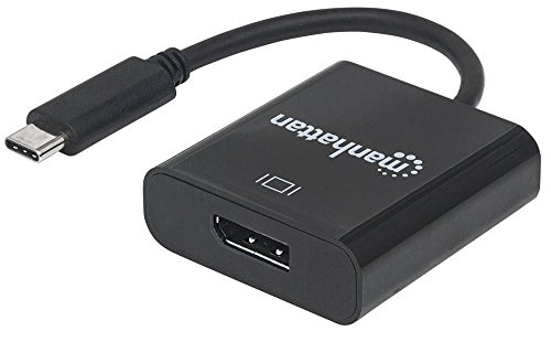 Manhattan 152020 USB 3.1 Typ-C-Stecker auf DisplayPort-Konverter Buchse schwarz von Manhattan