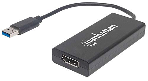 Manhattan 152327 USB 3.0 auf DisplayPort-Konverter 4K/UHD schwarz von Manhattan