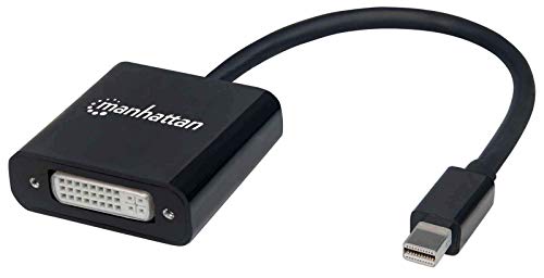 Manhattan 152549 Aktiver Mini-DisplayPort-Stecker auf DVI-I Dual-Link-Buchse schwarz von Manhattan