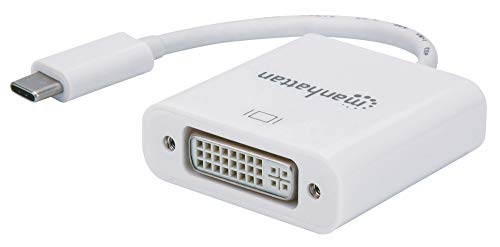 Manhattan 152914 USB 3.1 Typ C auf DVI-Konverter USB 3.1 Gen2 Typ C-Stecker auf DVI-Buchse Schwarz Manhattan 152914 USB 3.1 Typ C auf DVI-Konverter USB 3.1 Gen2 Typ C-Stecker auf DVI-Buchse Schwarz von Manhattan