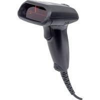 Manhattan 177665 USB Kit Barcode-Scanner Kabelgebunden 1D Laser Schwarz Hand-Scanner USB von Manhattan