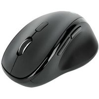 Manhattan 190237 Ergonomische Funkmaus - schwarz von Manhattan