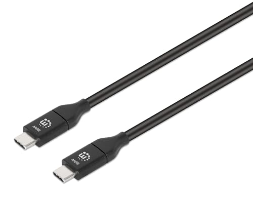 Manhattan 353526 USB-C 3.1 Gen2 Kabel ( Typ C-Stecker / Typ C-Stecker ) 1m 3A schwarz von Manhattan