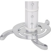 Manhattan 424820 Beamer-Deckenhalterung Neigbar, Drehbar Boden-/Deckenabstand (max.): 106cm Silber von Manhattan