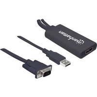 Manhattan AV Konverter 152426 [VGA, USB 2.0 - HDMI] von Manhattan