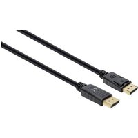 Manhattan DisplayPort Anschlusskabel DisplayPort Stecker, DisplayPort Stecker 1.00m Schwarz 355568 D von Manhattan