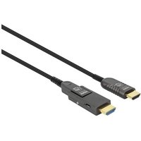 Manhattan HDMI Anschlusskabel HDMI-A Stecker, HDMI-Micro-D Stecker 30m Schwarz 355520 HDMI-fähig, H Manhattan HDMI Anschlusskabel HDMI-A Stecker, HDMI-Micro-D Stecker 30m Schwarz 355520 HDMI-fähig, H von Manhattan