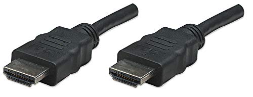 Manhattan 308441 High Speed HDMI Kabel Stecker auf Stecker geschirmt 7,5 m schwarz von Manhattan