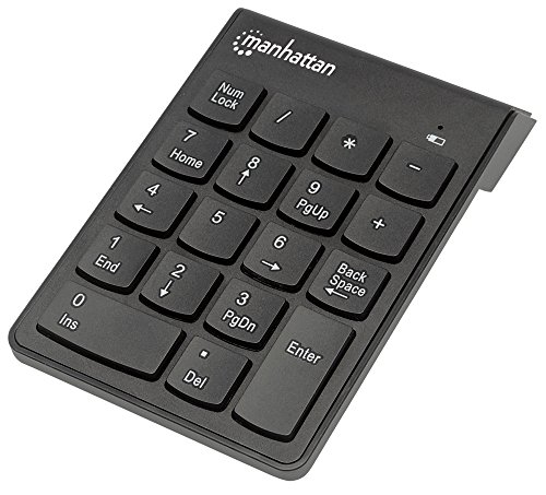 Manhattan Kabelloser USB-Nummernblock 18-Tasten schwarz, 178846 Manhattan Kabelloser USB-Nummernblock 18-Tasten schwarz, 178846 von Manhattan