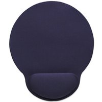Manhattan Mauspad mit Handgelenkauflage - blau von Manhattan