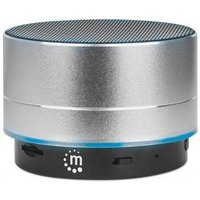 Manhattan Metallic Bluetooth Lautsprecher - Silber von Manhattan