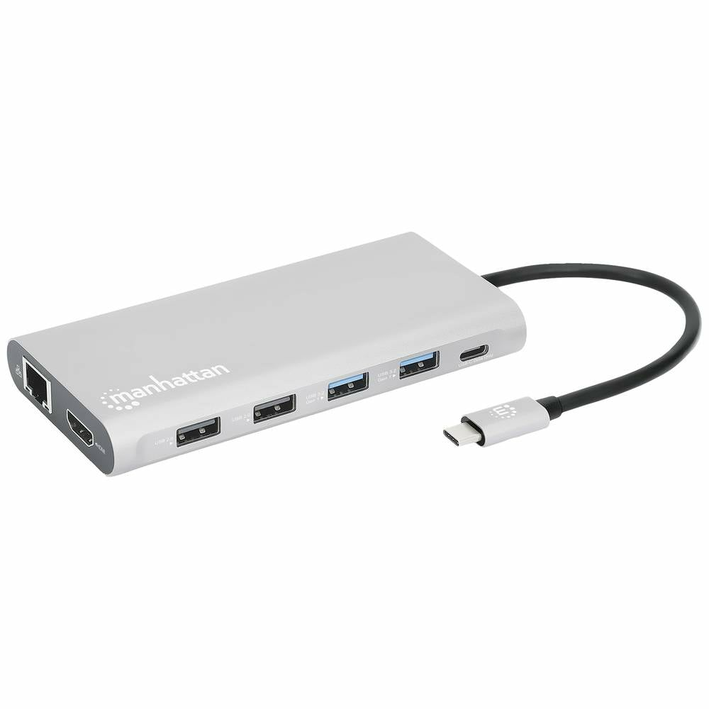 Manhattan Notebook Dockingstation Usb C Pd 12 In 1 Dockingstation B-Ware Manhattan Notebook Dockingstation Usb C Pd 12 In 1 Dockingstation B-Ware von Manhattan