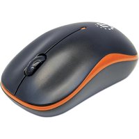 Manhattan Success kabellose Maus- Schwarz/Orange von Manhattan