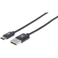 Manhattan USB-Kabel USB 2.0 USB-A Stecker, USB-C® Stecker 0.50m Schwarz 354912 Manhattan USB-Kabel USB 2.0 USB-A Stecker, USB-C® Stecker 0.50m Schwarz 354912 von Manhattan