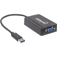 Manhattan 152303 USB 3.2 Gen 1 (USB 3.0) / VGA Adapter [1x USB 3.2 Gen 1 Stecker A (USB 3.0) - 1x VG Manhattan 152303 USB 3.2 Gen 1 (USB 3.0) / VGA Adapter [1x USB 3.2 Gen 1 Stecker A (USB 3.0) - 1x VG von Manhattan