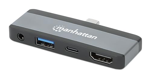 Manhattan USB-C PD auf HDMI 4-in-1 Mobile Dockingstation Manhattan USB-C PD auf HDMI 4-in-1 Mobile Dockingstation von Manhattan