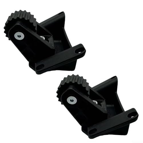 1/2er-Pack Rasenmäher-Schwenkrad-Set, Ersatz für Mähroboter, 360° drehbares Hinterrad, mit Kugellager R38Li R40Li (2 Stück) von Manillefu