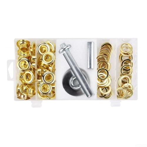 103-teiliges Zelttüllen-Reparatur-Set inklusive Messingringen, Unterlegscheiben und Werkzeugen für effektive Reparaturen im Freien 103-teiliges Zelttüllen-Reparatur-Set inklusive Messingringen, Unterlegscheiben und Werkzeugen für effektive Reparaturen im Freien von Manillefu