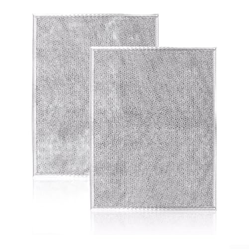 2 Stück Aluminium-Eismaschinen-Luftfilter, 3005939 Teilenummer, waschbarer, wiederverwendbarer Eismaschinenfilter, mehrlagiges Netz fängt Staub und Schmutz auf von Manillefu