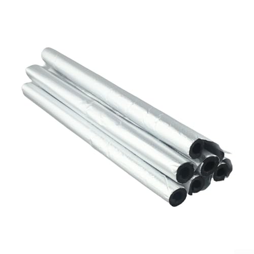 6 x schwarze Rohrisolierungs-Schaumstoffröhre, 6 schwarze Rohrisolierungshülsen, Isolierschaum-Schlauchwickel für Heizungsrohr 6 x schwarze Rohrisolierungs-Schaumstoffröhre, 6 schwarze Rohrisolierungshülsen, Isolierschaum-Schlauchwickel für Heizungsrohr von Manillefu