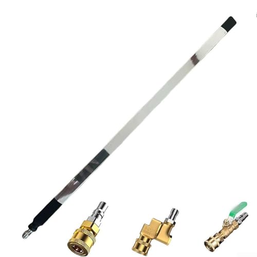 60 cm multifunktionales Heizkörper-Reinigungswerkzeug, Heizkörper-Reinigungswerkzeug mit zwei Reinigungsmodi für Luft- und Wasserwäsche für die Autoreinigung von Manillefu